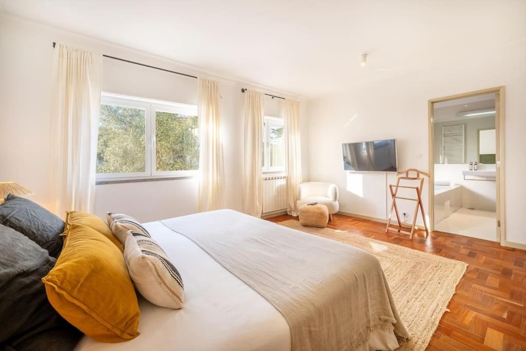 Casa Rosario - Three Bedroom Villa With Private Pool カスカイス エクステリア 写真