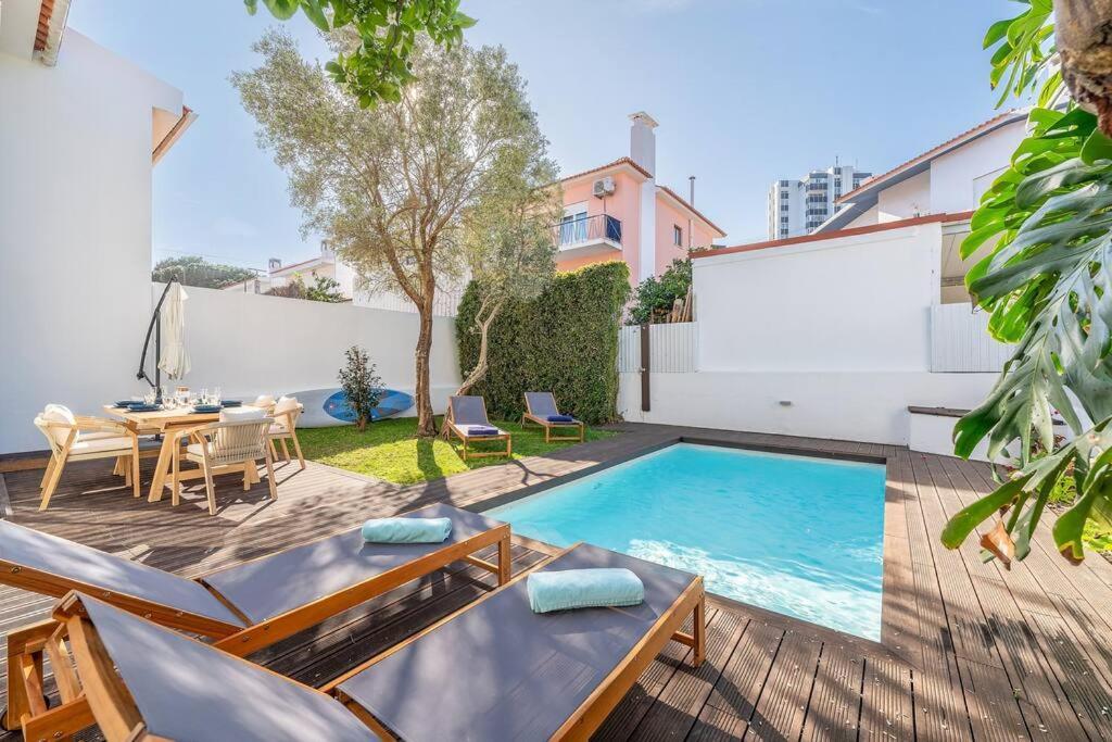 Casa Rosario - Three Bedroom Villa With Private Pool カスカイス エクステリア 写真